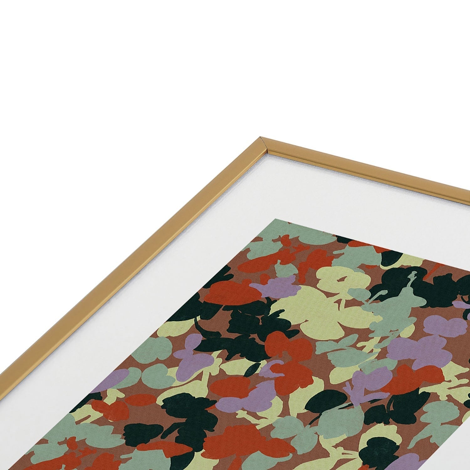 Marta Barragan Camarasa Retro Bloom Medley Metal Framed Art Print