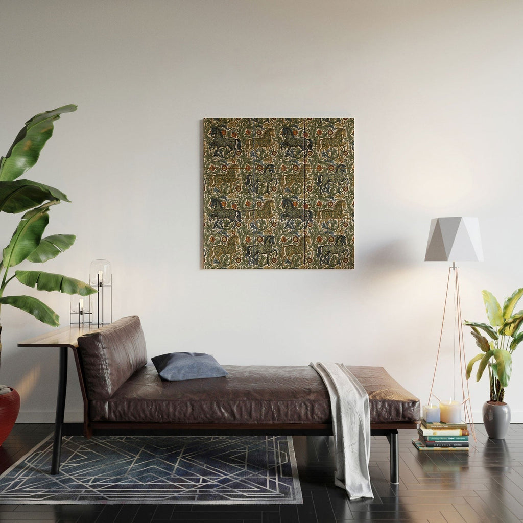 Marta Barragan Camarasa Renaissance Horse Garden Wood Wall Mural