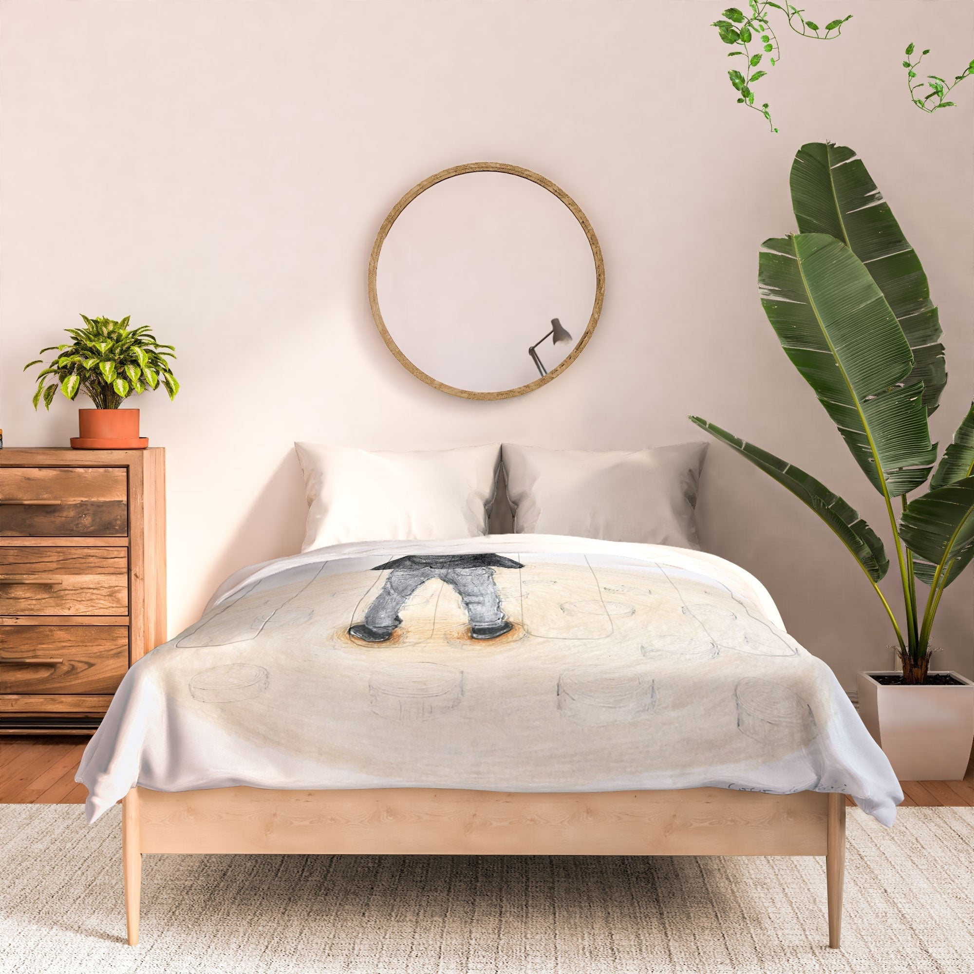 Coco de Paris Wood in the sky Comforter