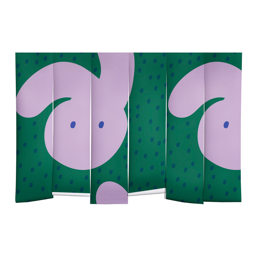 Camilla Foss Pebbles and Rabbit Wall Mural