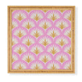 Jennifer Labre Pink Palmetto Framed Wall Art