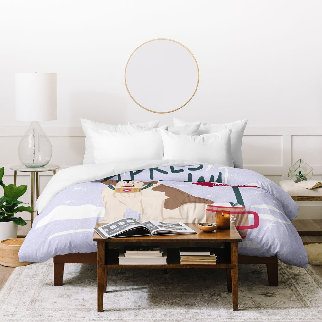 Design by Spark St Bernard Apres All Day Duvet Cover