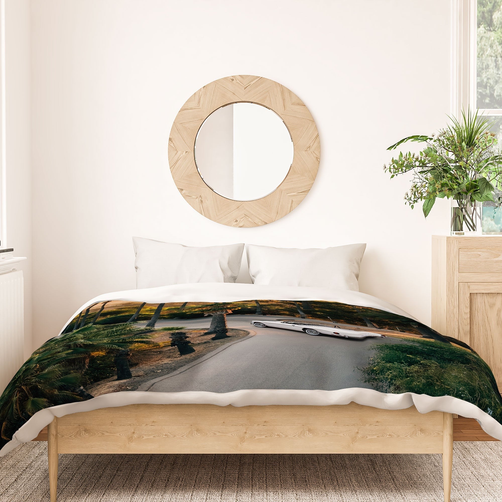 Gal Design Sunset Blvd Duvet Cover