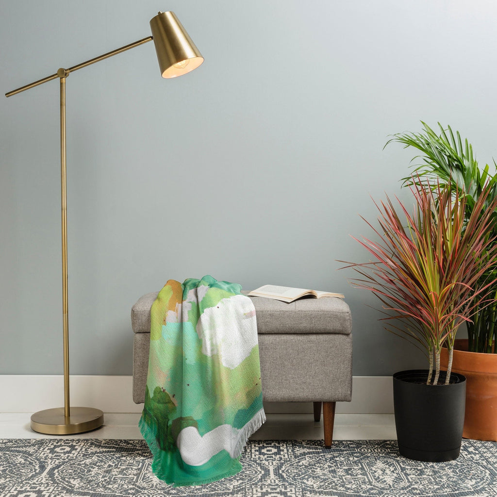 Laura Fedorowicz Small Steps Everyday Throw Blanket