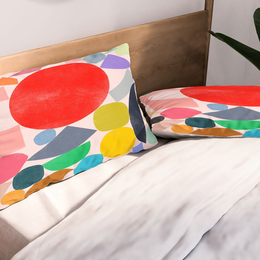 Garima Dhawan Colored Toys 4 Pillow Shams