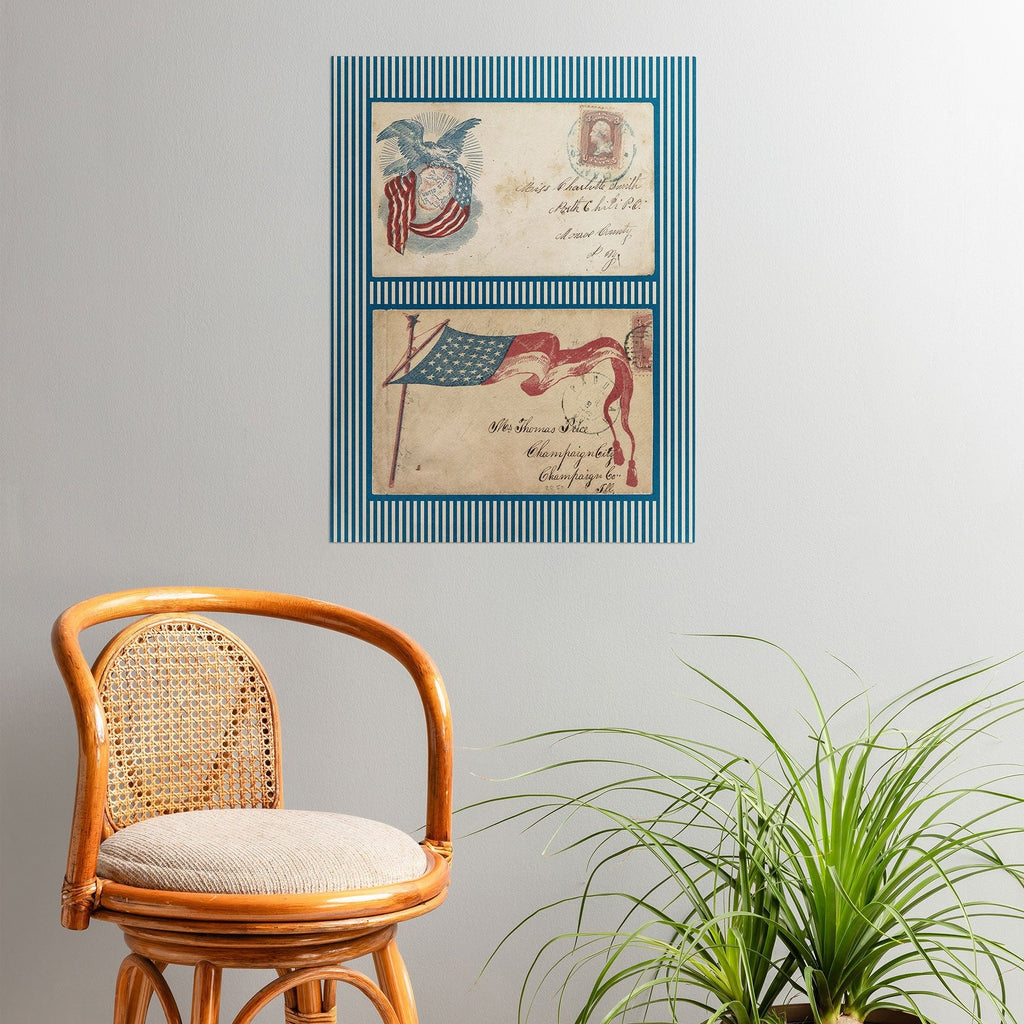DENY Designs Civil War Envelopes Poster