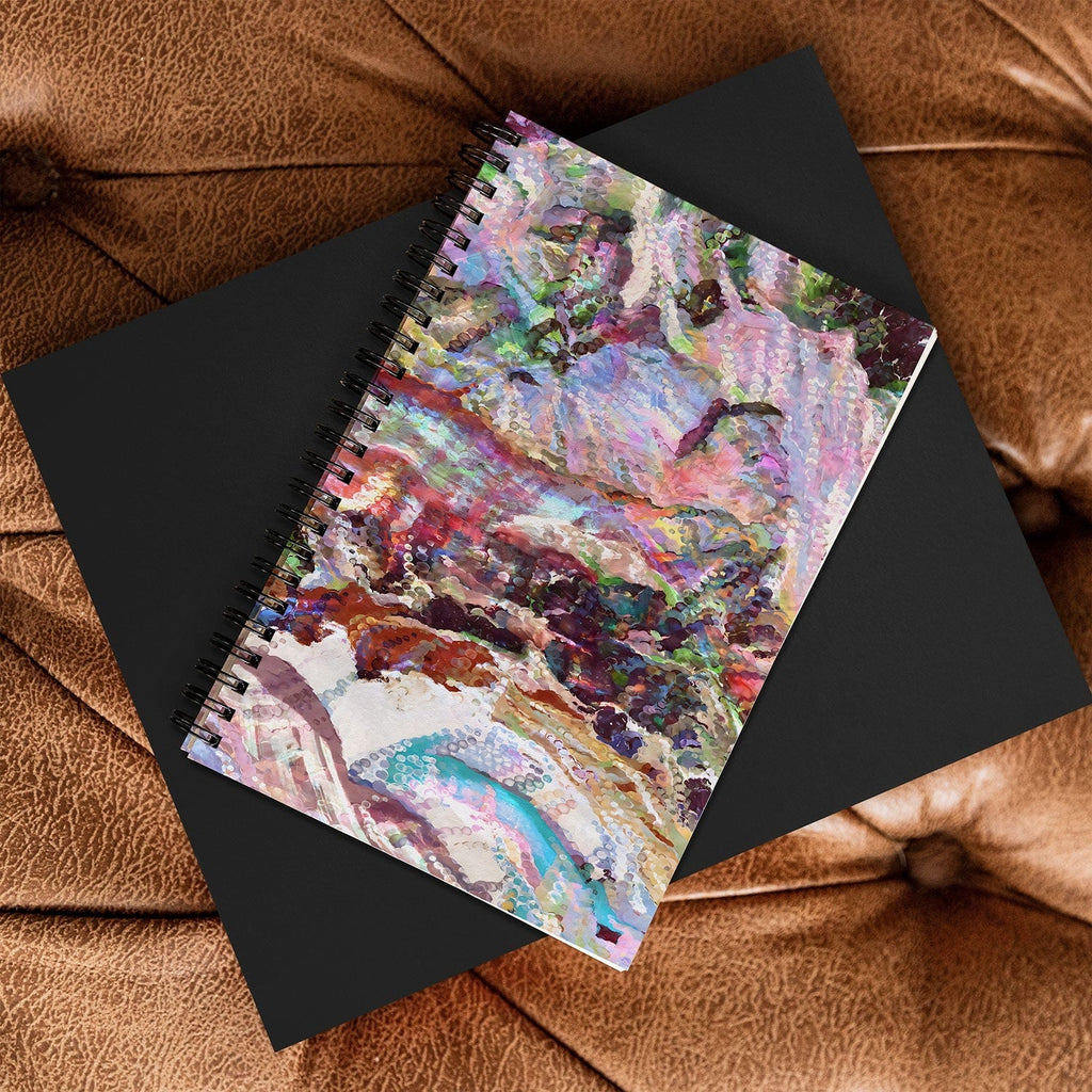 83 Oranges Sequin Haze Spiral Notebook