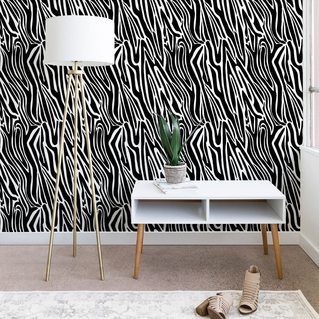 Jennifer Labre Wild Zebra Wallpaper