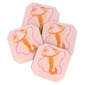 Little Om Zodiac Sign Scorpio Coaster Set