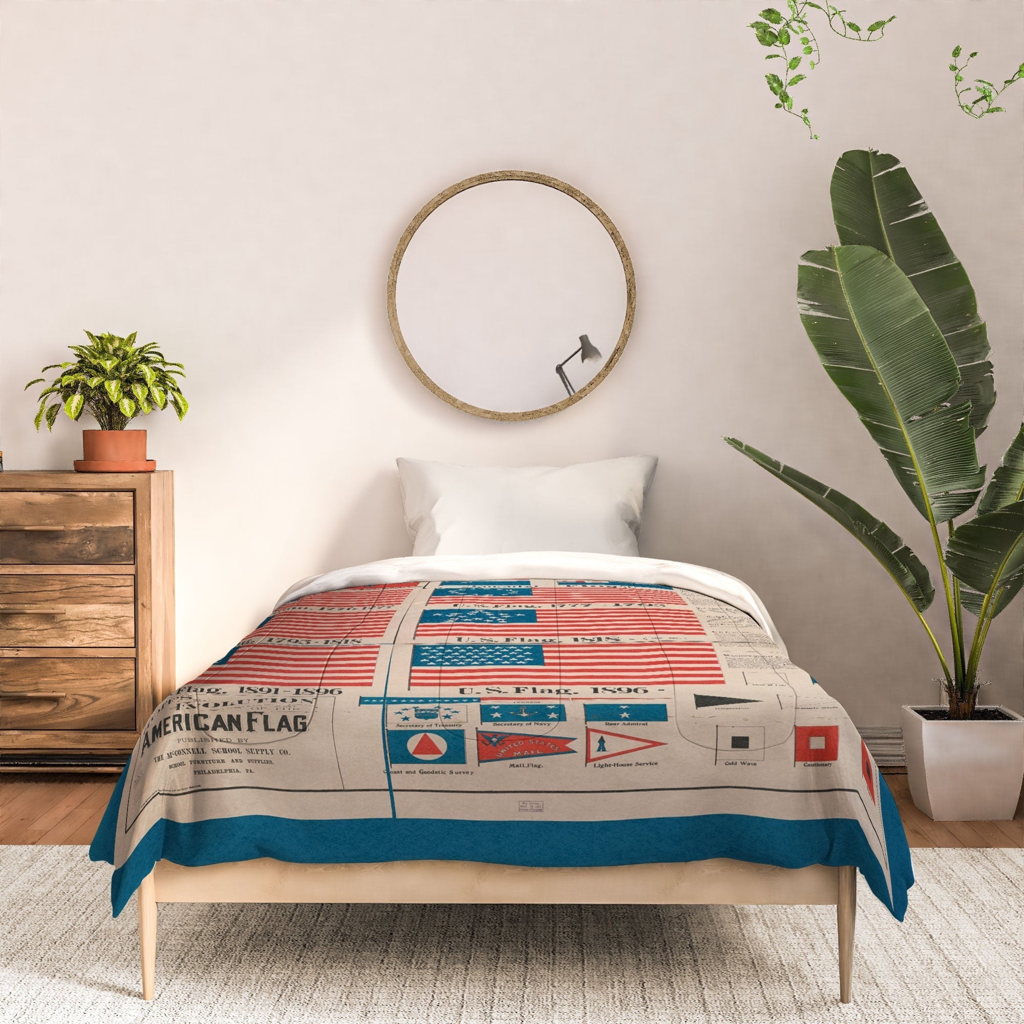 DENY Designs Goff s Evolution of the American Flag Comforter