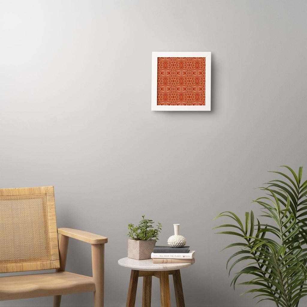 Mirimo Venexiana Burnt Orange Framed Wall Art