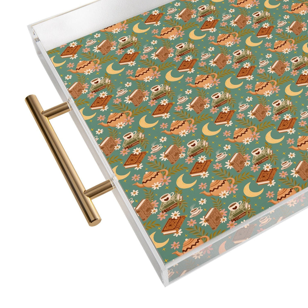 Avenie Moonlit Reading Nook I Acrylic Tray