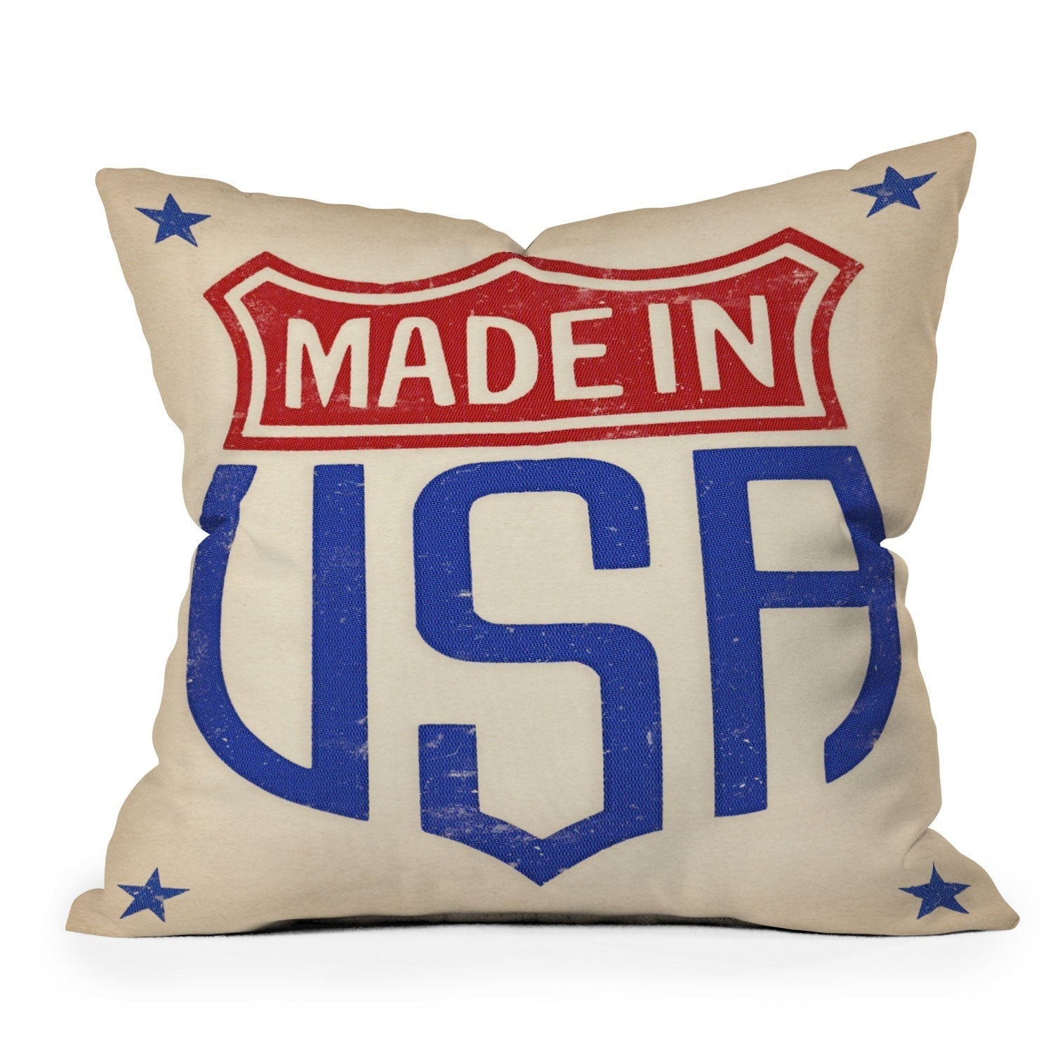 DENY Designs Made in USA Outdoor Throw Pillow