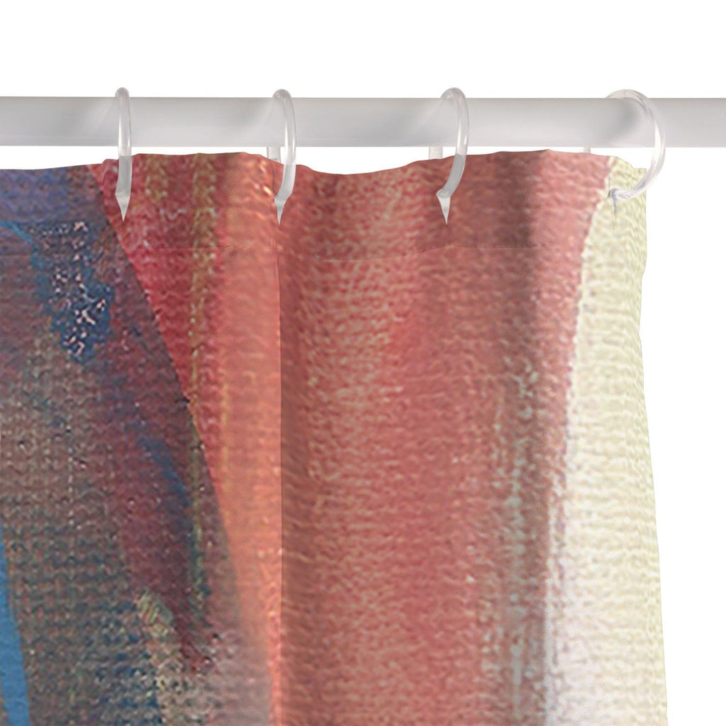 Natalie Baca Lucky in Love Shower Curtain