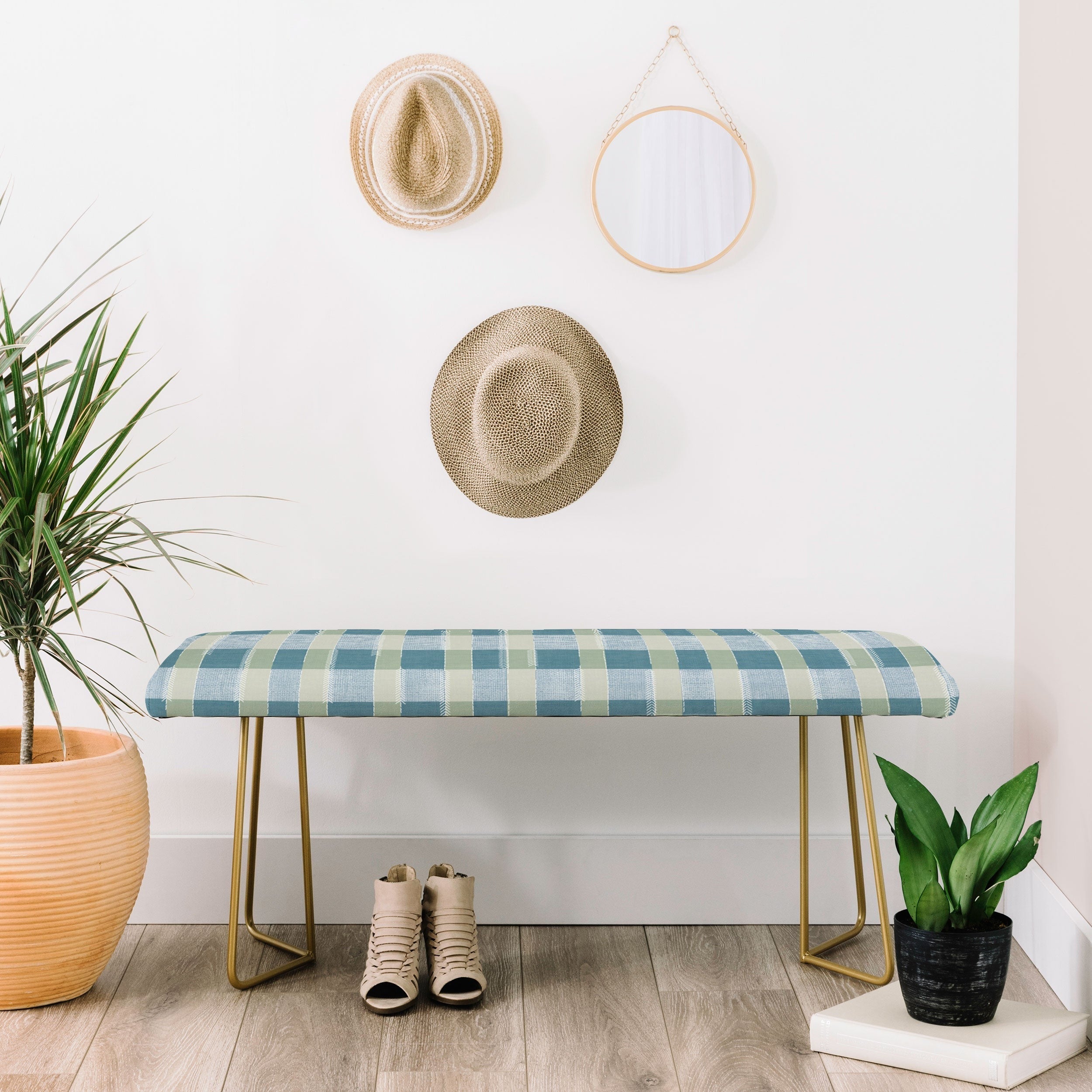 Marta Barragan Camarasa Country Style Checks Bench