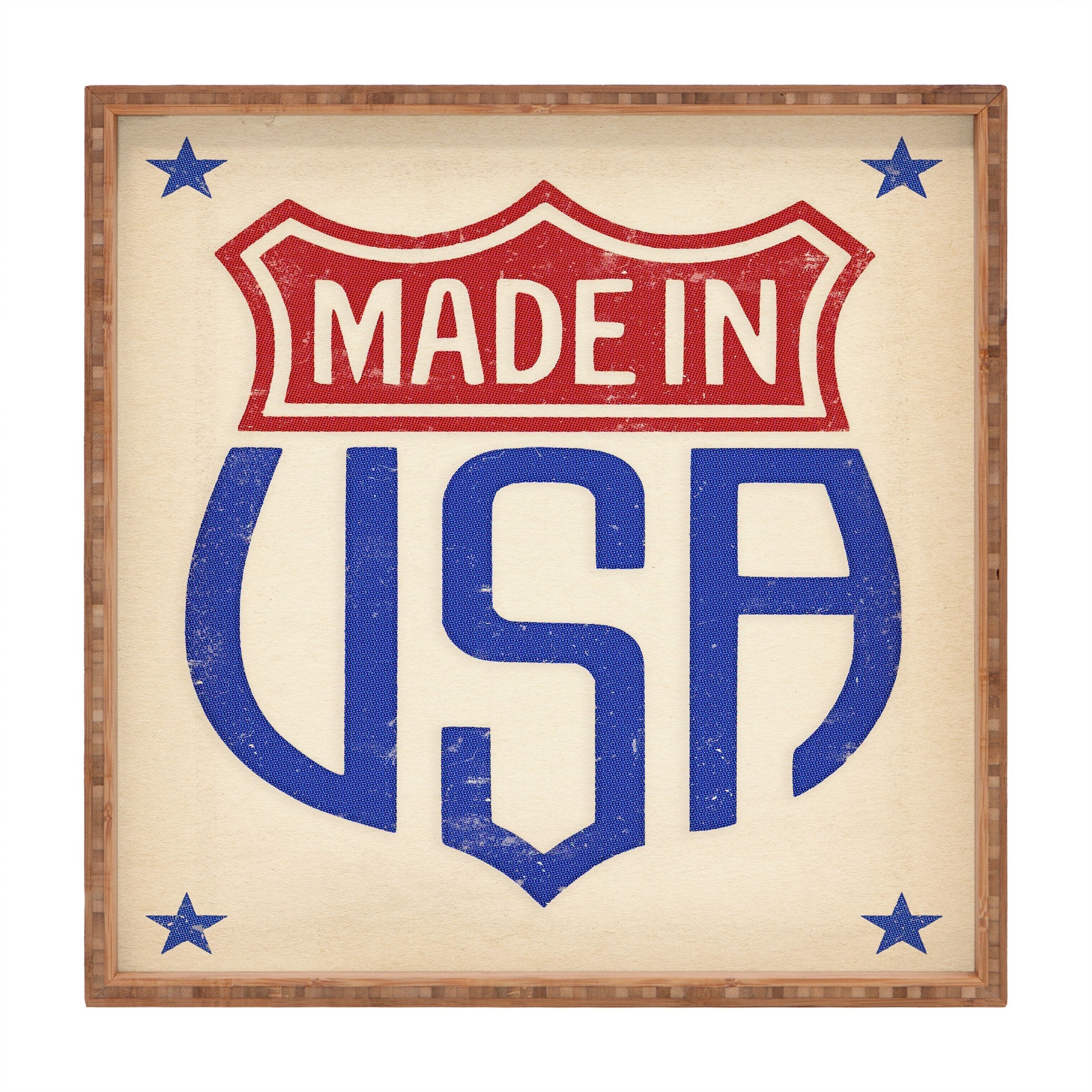DENY Designs Made in USA Square Tray