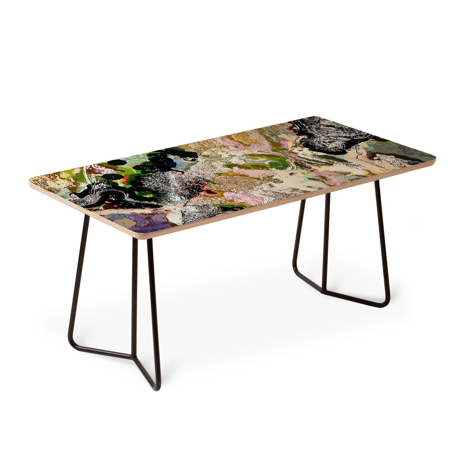 83 Oranges Echoes Beneath the Surface Coffee Table