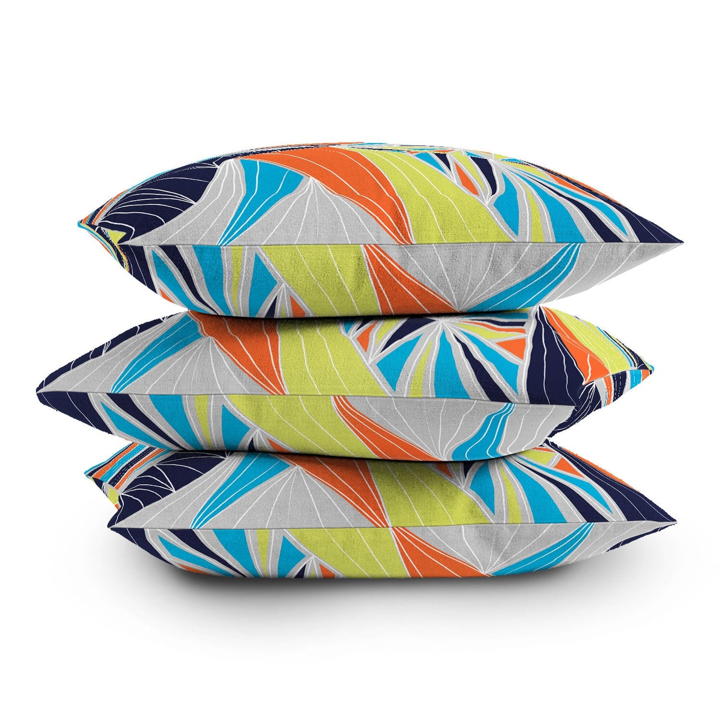 Vy La Tech It Out Retro Throw Pillow
