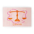Little Om Zodiac Signs Libra Welcome Mat