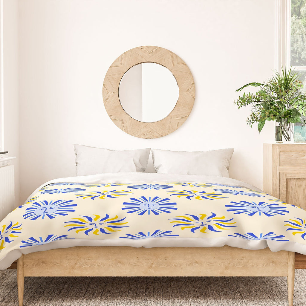 Design by Spark Dolce Vita Radial Sun Flames Duvet Cover