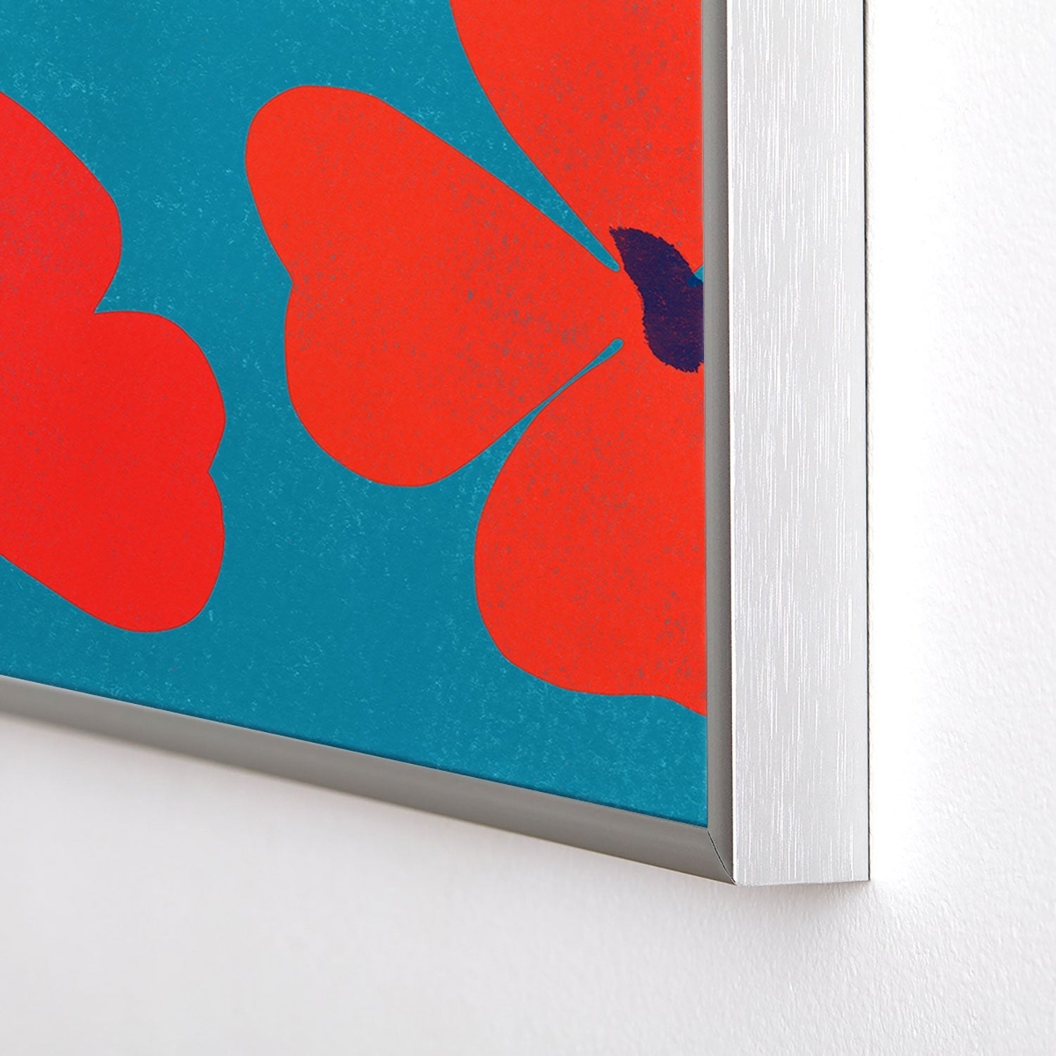 Garima Dhawan oxalis 1 Square Metal Framed Art Print