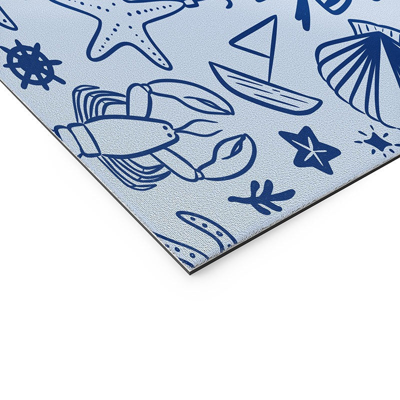 Design by Spark Marine Christmas Holiday Welcome Mat