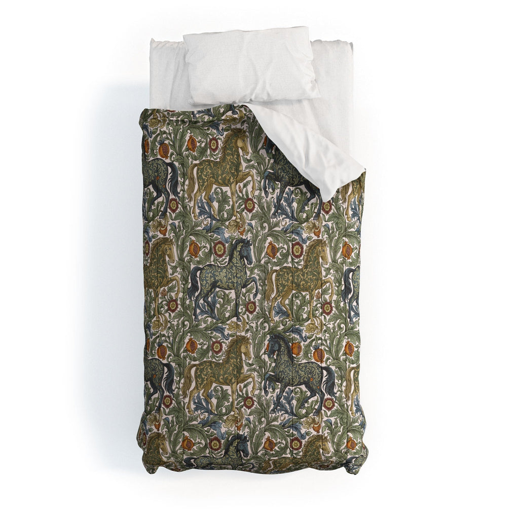 Marta Barragan Camarasa Renaissance Horse Garden Comforter