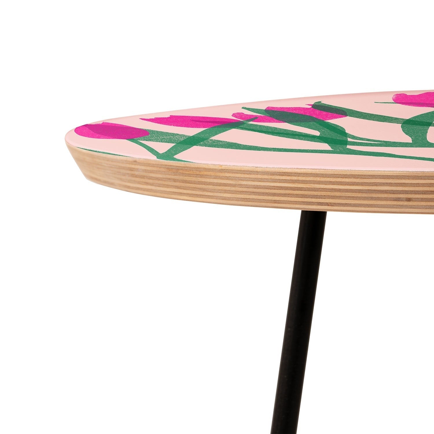 Garima Dhawan tulips 14 Round Side Table