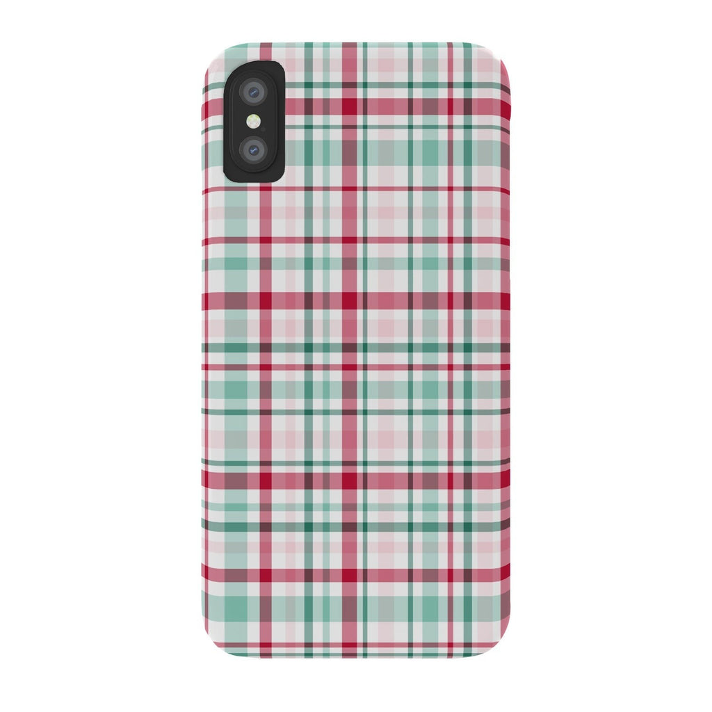 Lisa Argyropoulos Merry Vintage Plaid Phone Case