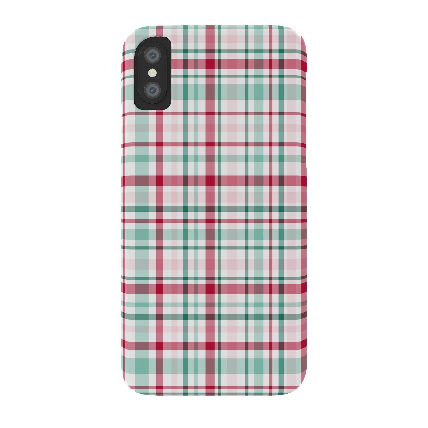 Lisa Argyropoulos Merry Vintage Plaid Phone Case