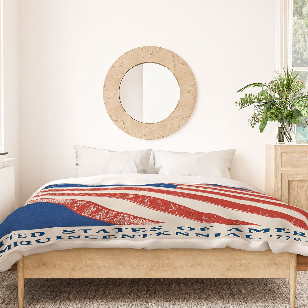 DENY Designs Stars n Stripes Semiquincentennial Duvet Cover