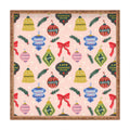 Design by Spark Love Human Made Christmas Ornaments Square Tray