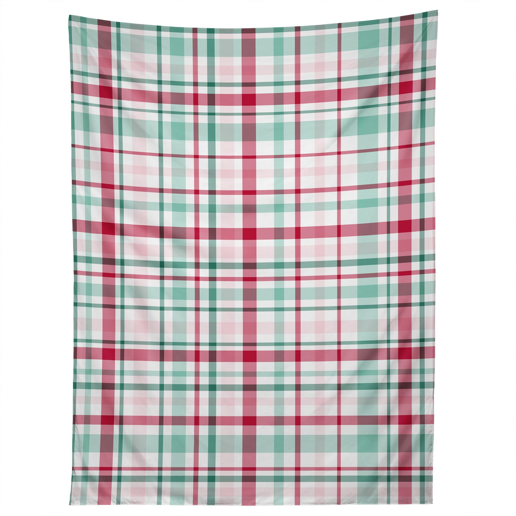 Lisa Argyropoulos Merry Vintage Plaid Tapestry