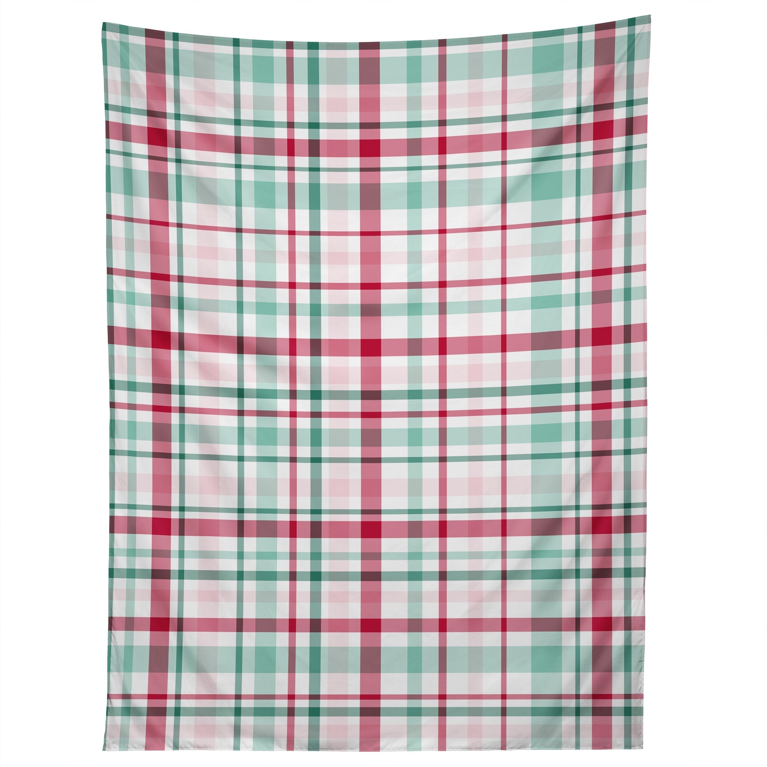Lisa Argyropoulos Merry Vintage Plaid Tapestry