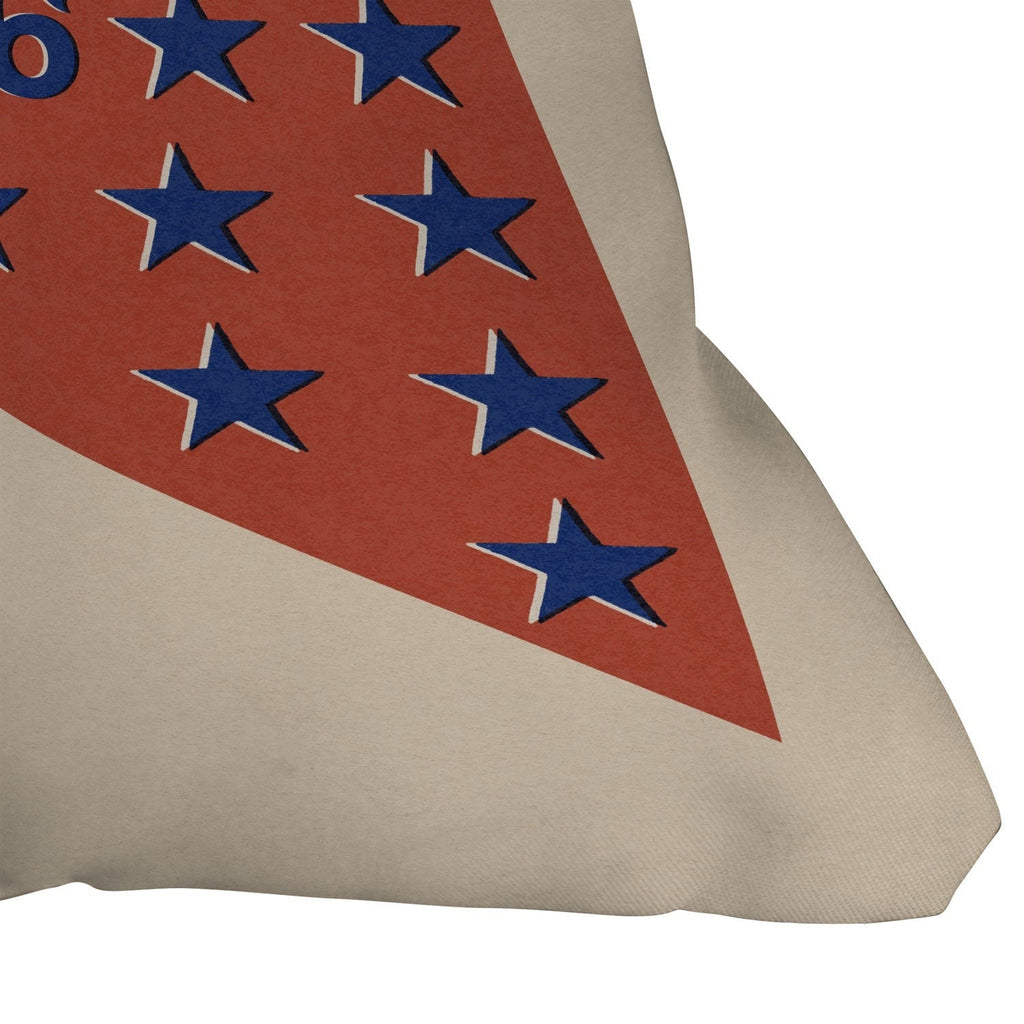 DENY Designs Star Banner Outdoor Throw Pillow