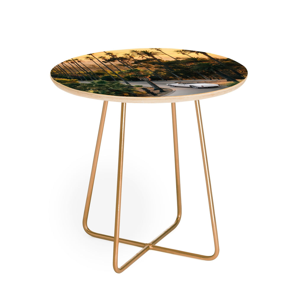 Gal Design Sunset Blvd Round Side Table