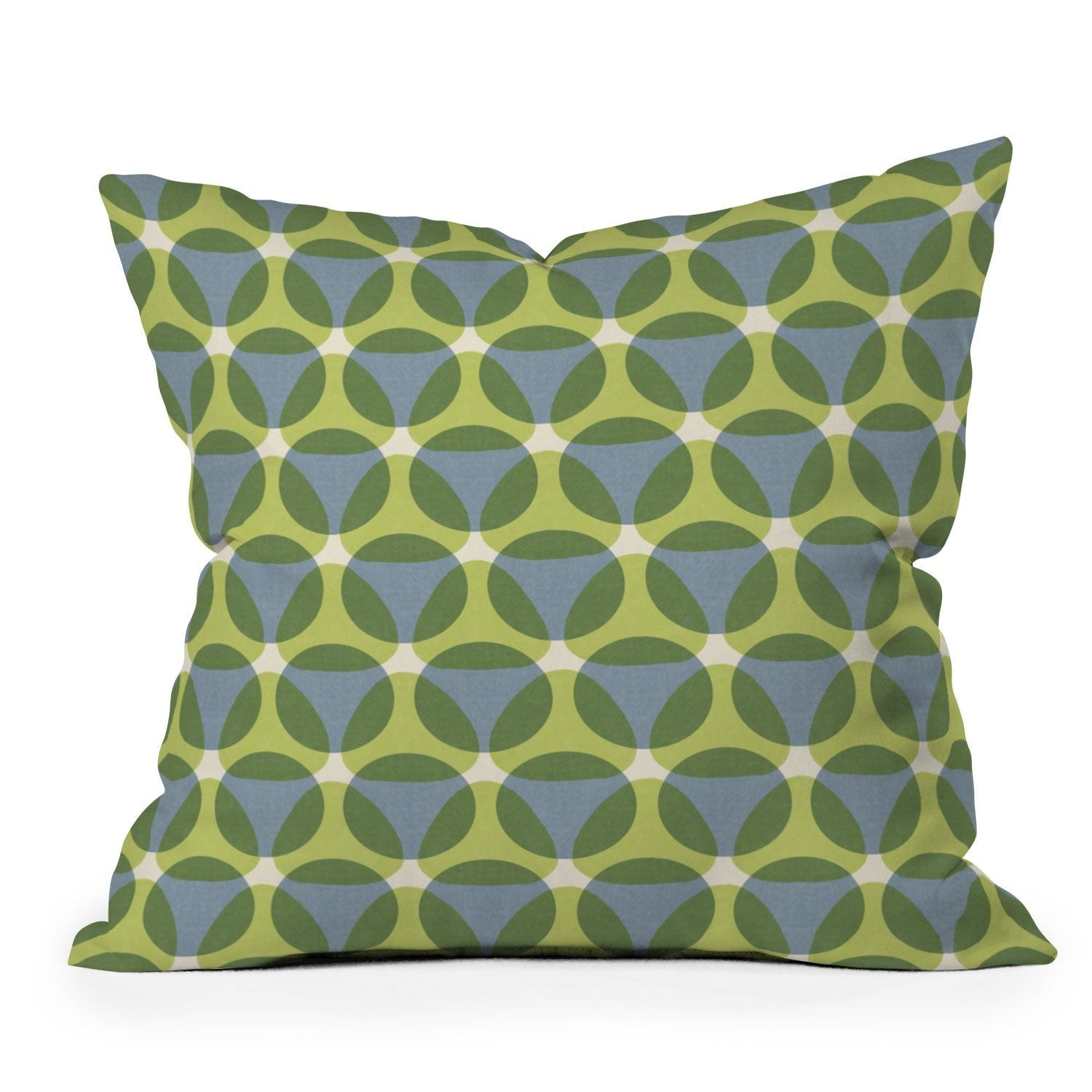 Marta Barragan Camarasa Stylish Retro Circle Throw Pillow