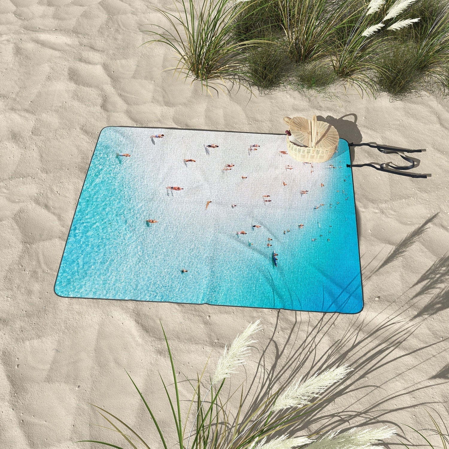 Gal Design Beach Daydream Picnic Blanket