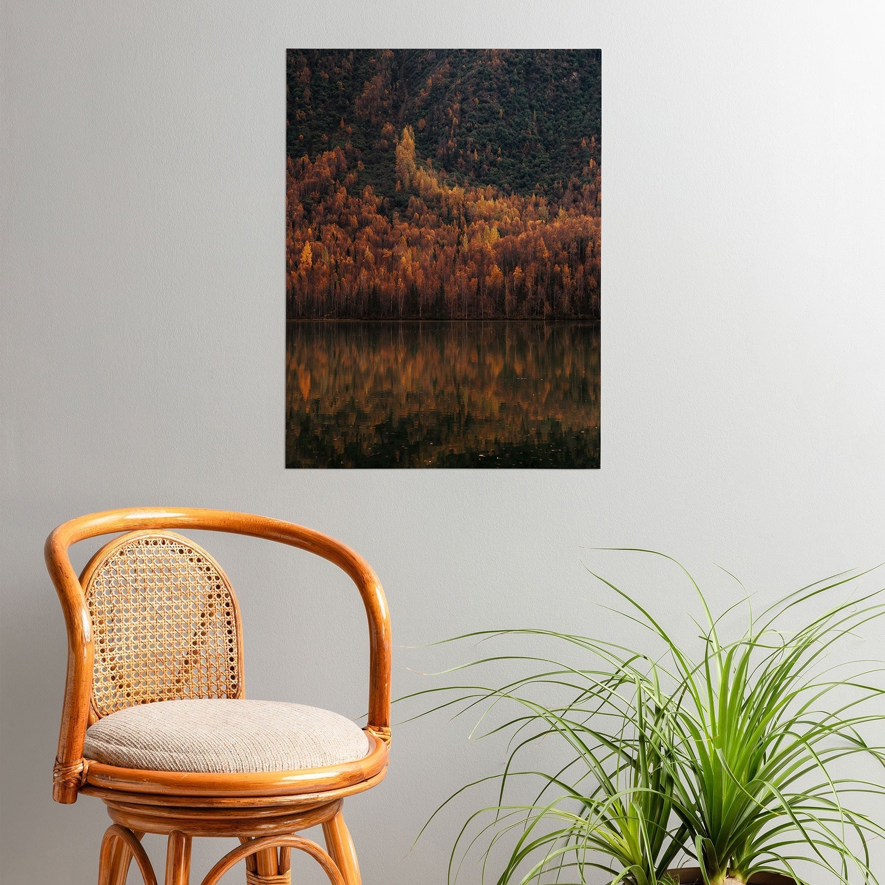 Hannah Kemp Fall Lake Poster