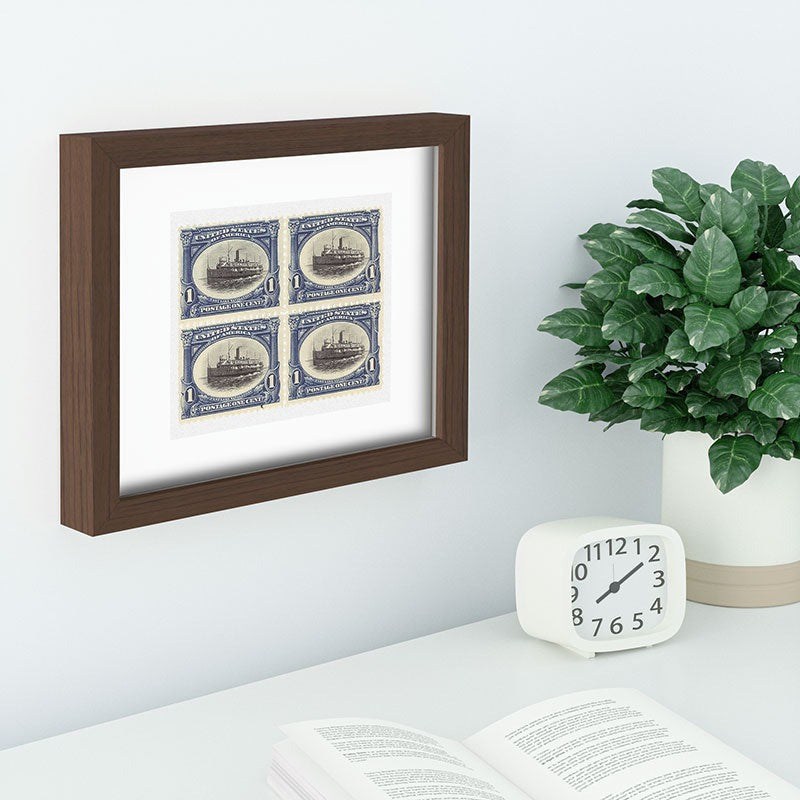 DENY Designs 1901 1c Fast Lake Navigation Stamps Recessed Framing Rectangle