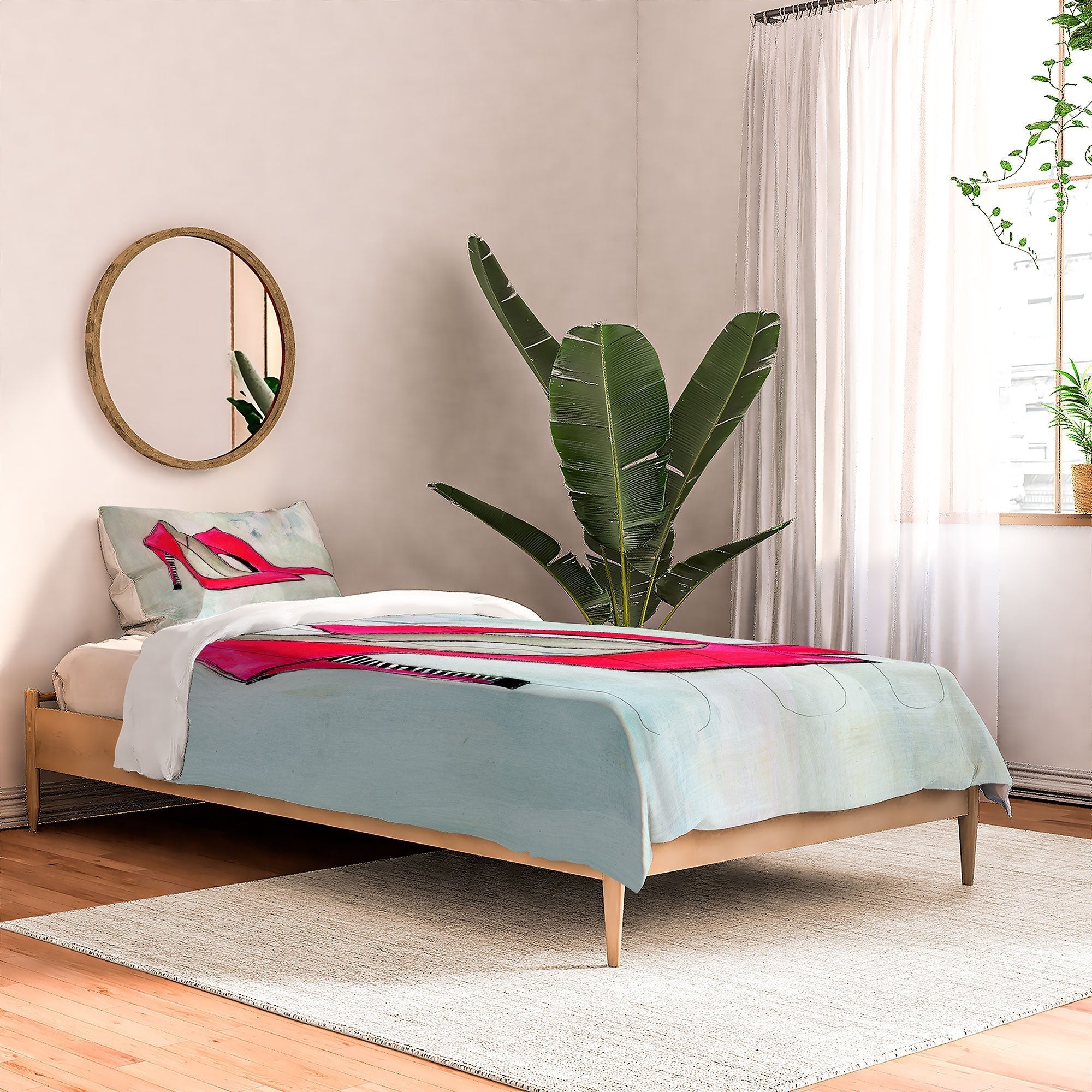 Sophia Buddenhagen Neon Walk Comforter
