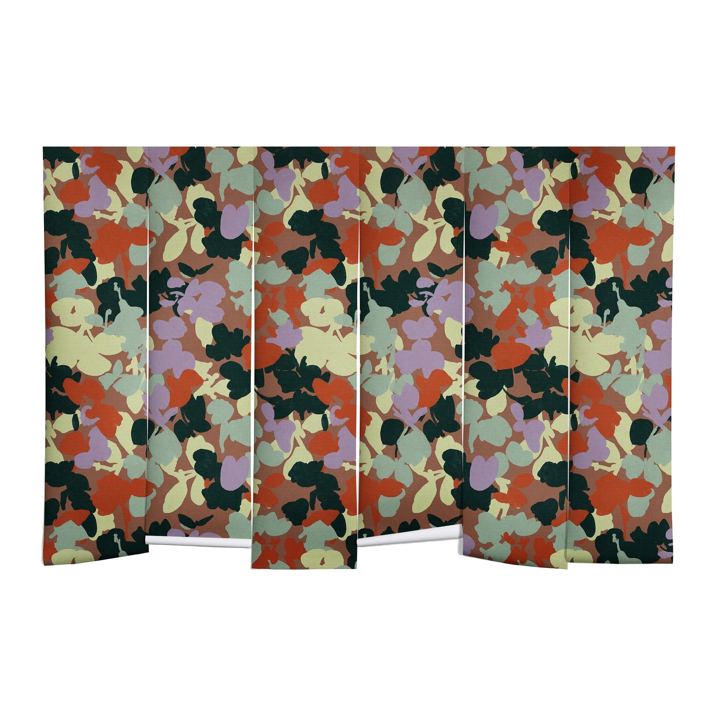 Marta Barragan Camarasa Retro Bloom Medley Wall Mural