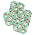 Design by Spark Sporty Football Santa Holiday Coaster Set