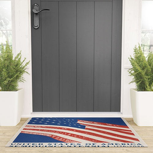 DENY Designs Stars n Stripes Semiquincentennial Welcome Mat