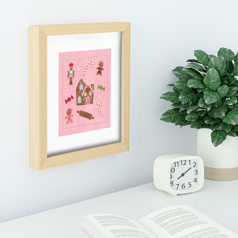 carriecantwell Sweet Christmas Holidays Recessed Framing Rectangle