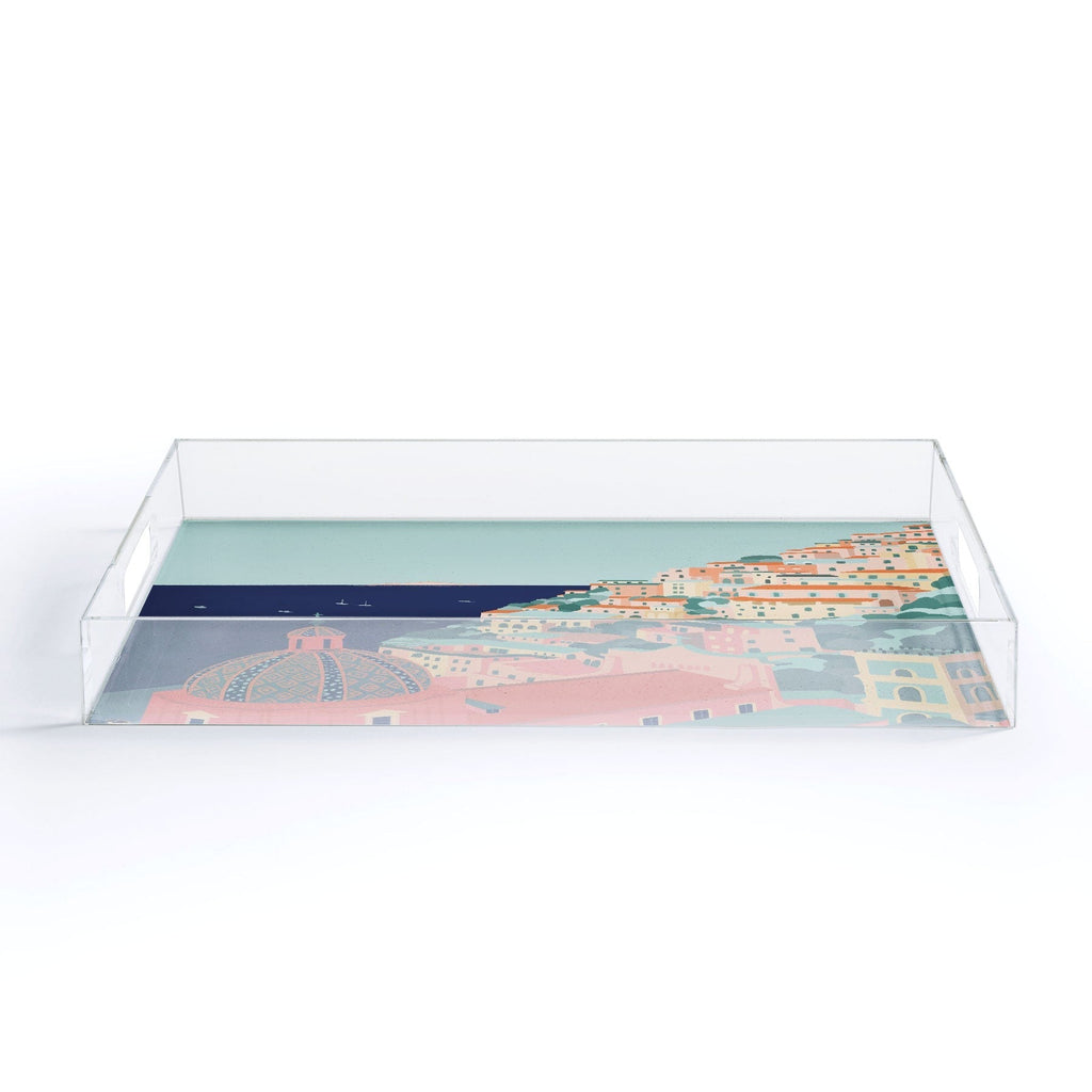 Valeria Frustaci Positano in Italy Acrylic Tray