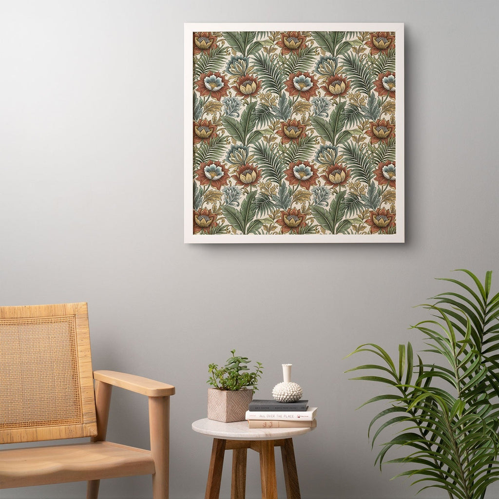 Marta Barragan Camarasa Retro Jungle Garden Framed Wall Art