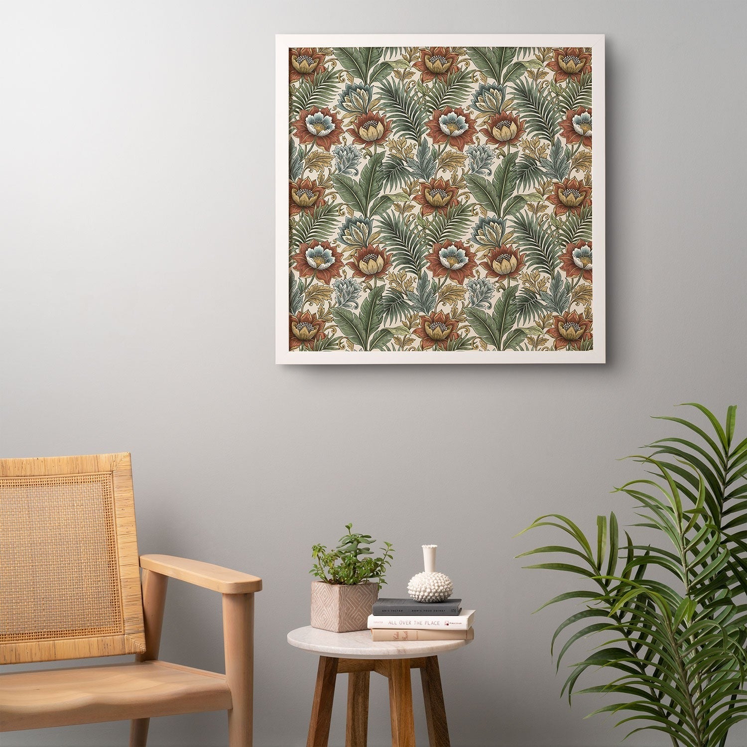 Marta Barragan Camarasa Retro Jungle Garden Framed Wall Art