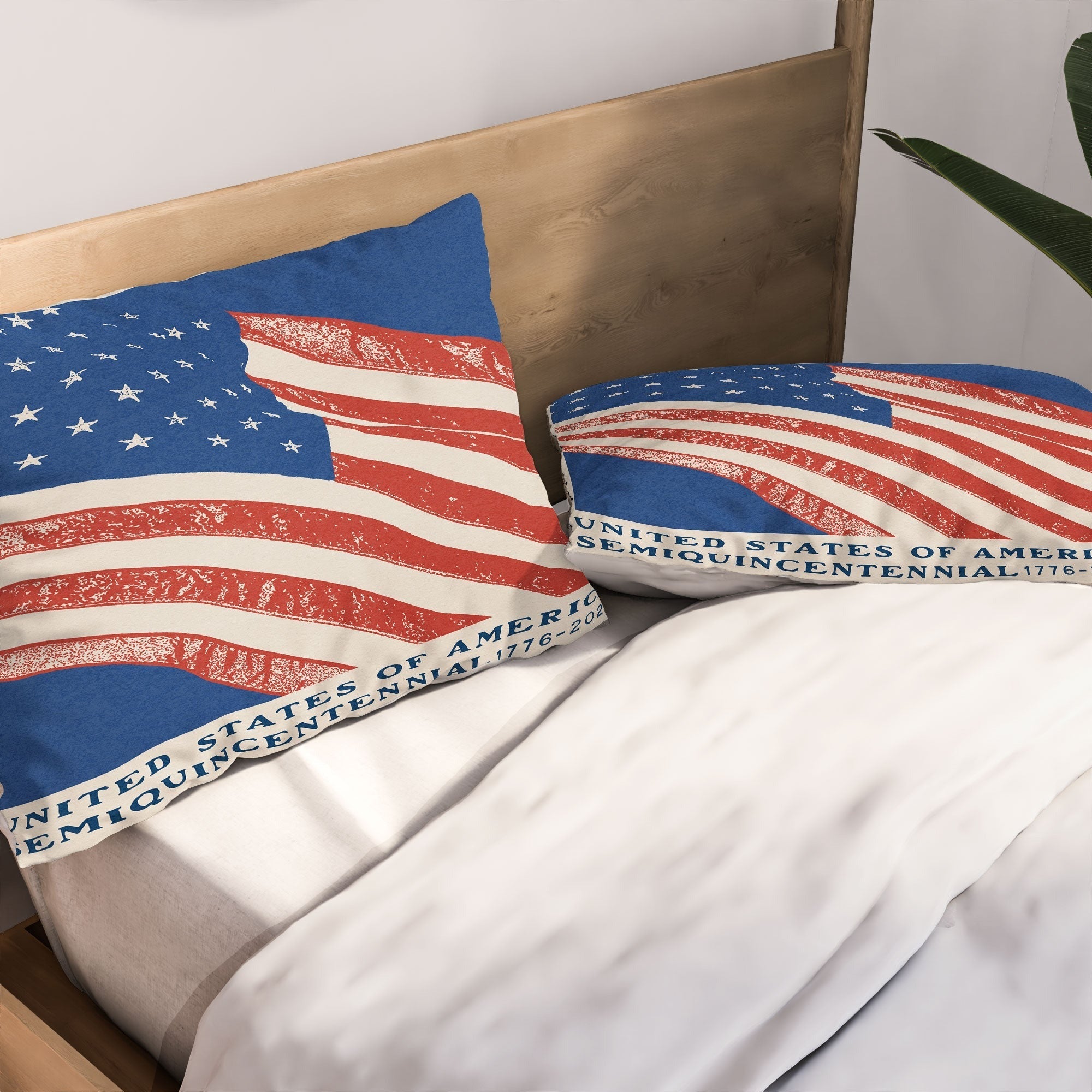 DENY Designs Stars n Stripes Semiquincentennial Pillow Shams