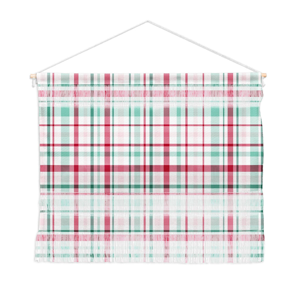 Lisa Argyropoulos Merry Vintage Plaid Wall Hanging Landscape
